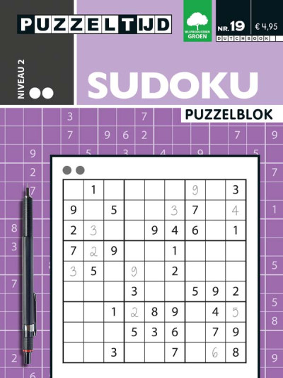 Puzzelblok Sudoku 2 punt nr 19