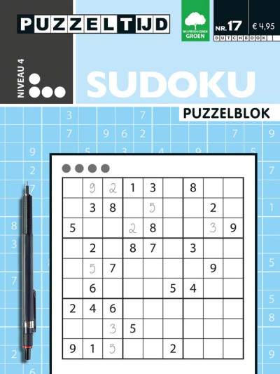 Puzzelblok Sudoku 4 punt nr 17
