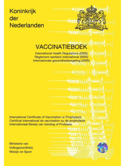 Nederlands (gele) vaccinatieboekje