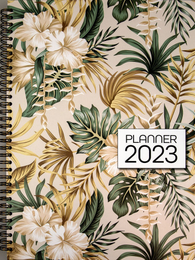 Agenda 2023 ringband A4 Botanic