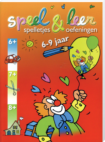 Speel & leer spelletjes & oefeningen 6-9 - Speel -en/of leerboek - 6-9 jaar - Kinder BoekenVoordeel