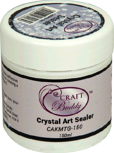 Crystal art sealer