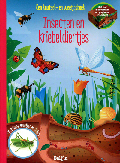 Insecten en kriebeldiertjes - een knutsel- en weetjes boek