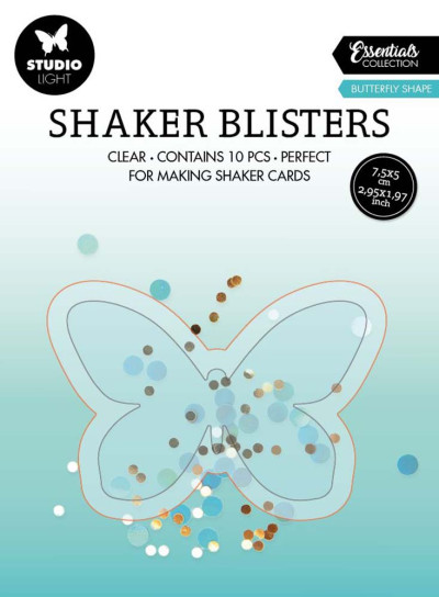 Shaker Blister Butterfly shape