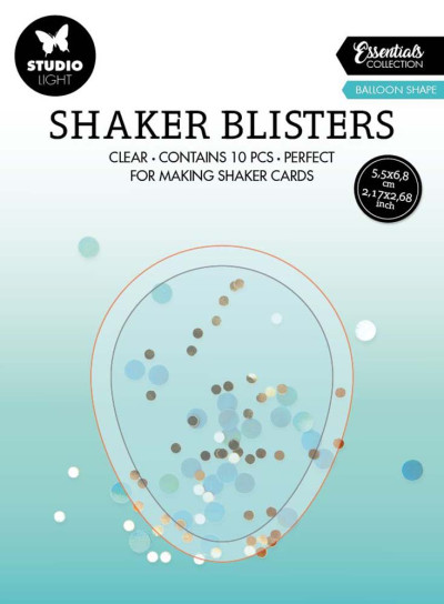 Shaker Blister Balloon shape 10st