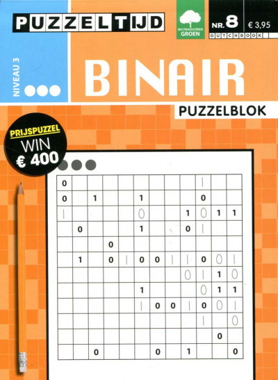Puzzelblok Binair 3 punt nr8