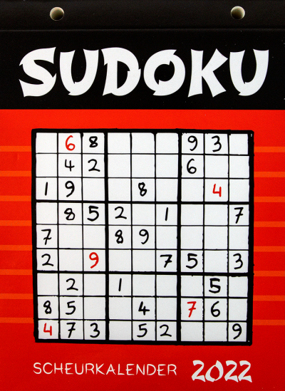 Scheurkalender 2022: Sudoku