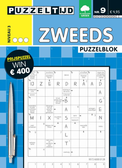 Puzzelblok Zweeds 3 punt nr 9