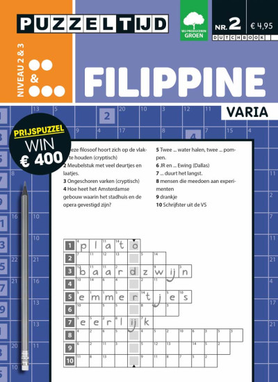 Puzzelblok Filippine Varia 2,3 punt nr 2