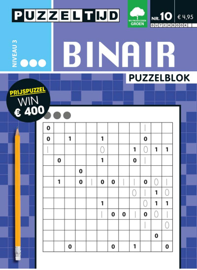 Puzzelblok Binair 3 punt nr10