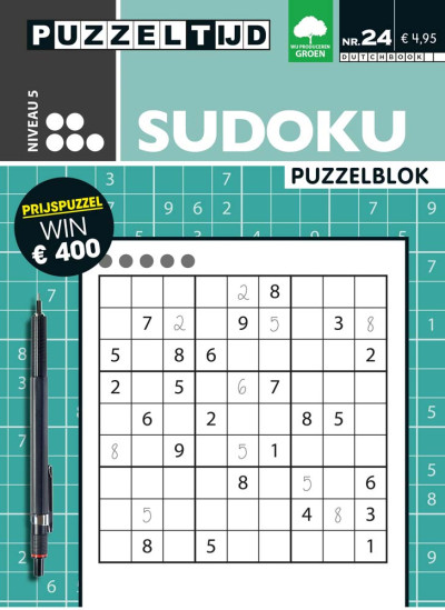 Puzzelblok Sudoku 5 punt nr24