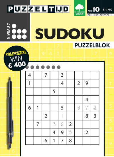 Puzzelblok Sudoku 7 punt nr 10