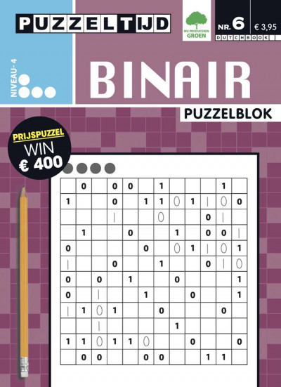 Puzzelblok Binair 4 punt nr 06