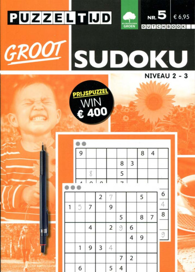 Puzzelboek groot sudoku 2-3punt nr5