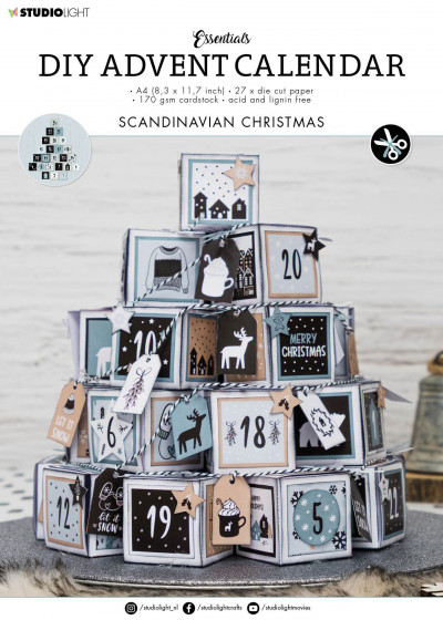 Studio Light Advent kalender Scandinavian Christmas