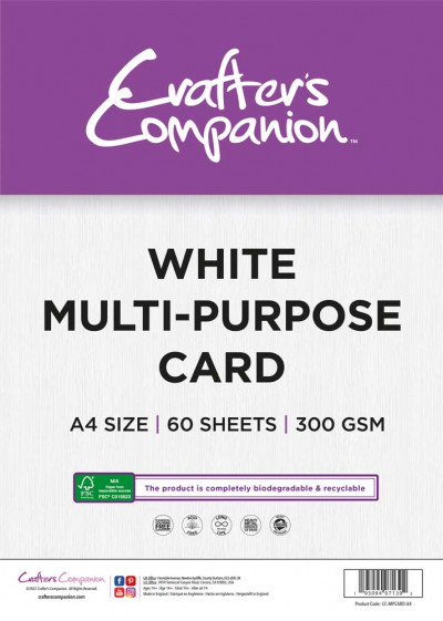 CC White Multi-Purpose Stamp Cardstock A4 a 60 vel