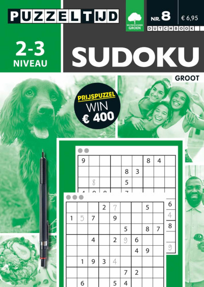 Puzzelboek Groot Sudoku 2-3 punt nr8