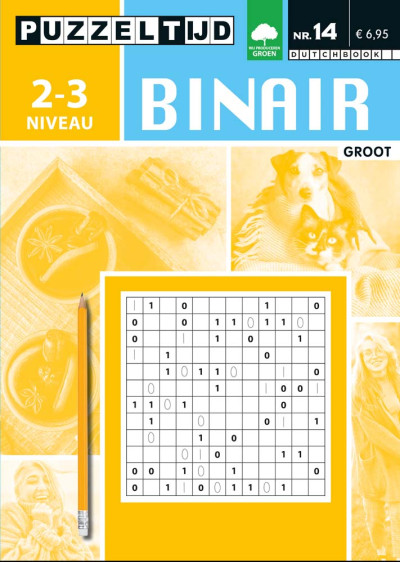 Puzzelboek groot binair 2-3 punt nr14
