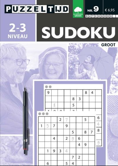 Puzzelboek groot sudoku 2-3 punt nr9