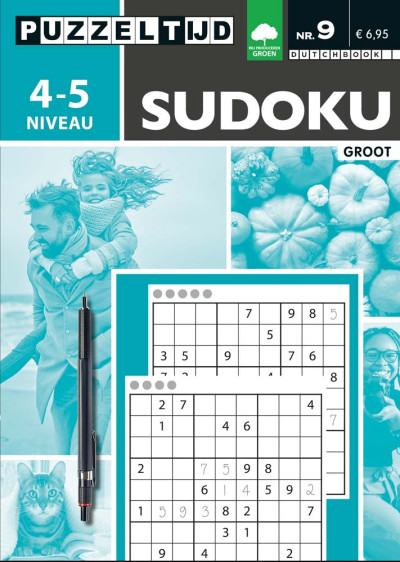 Puzzelboek groot sudoku 4-5 punt nr9