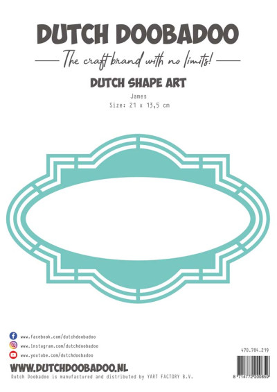 Dutch DooBaDoo Shape Art James A5