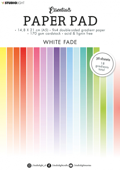 Essentials Paper Pad A5 White Fade