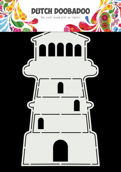 Dutch DooBaDoo Card Art Lighthouse