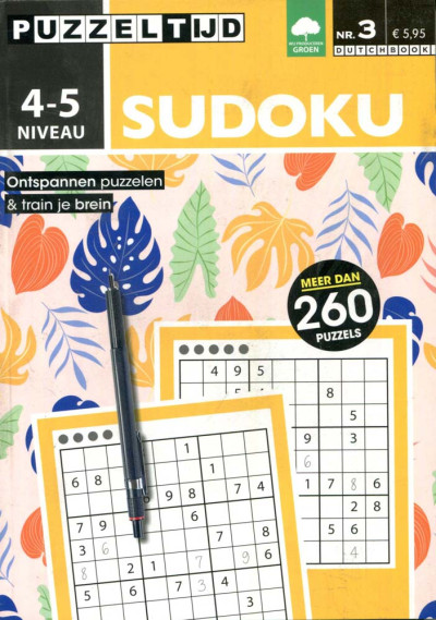 Puzzel pocket Sudoku 4-5 punt nr3