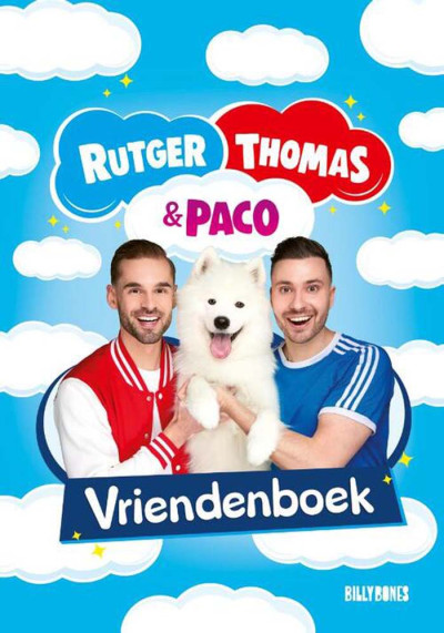 Rutger, Thomas en Paco vriendenboek