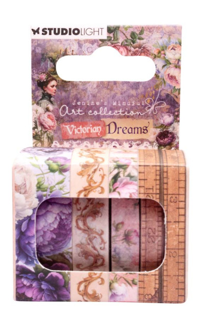 JMA Victorian Dreams Washi tape flowers and borders