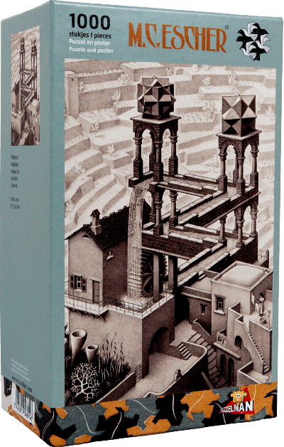 Legpuzzel Escher Waterval 1000 stukjes
