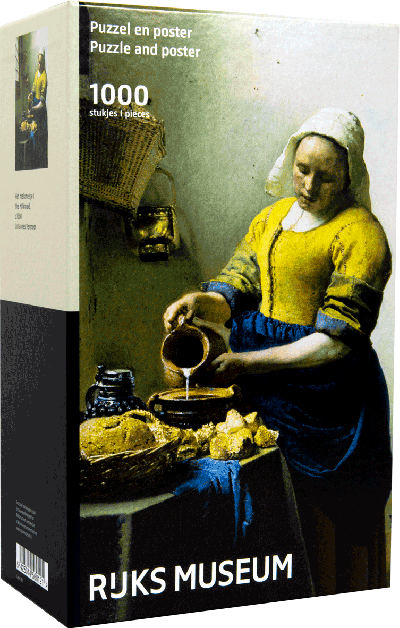 Legpuzzel Vermeer Keukenmeid 1000 stukjes