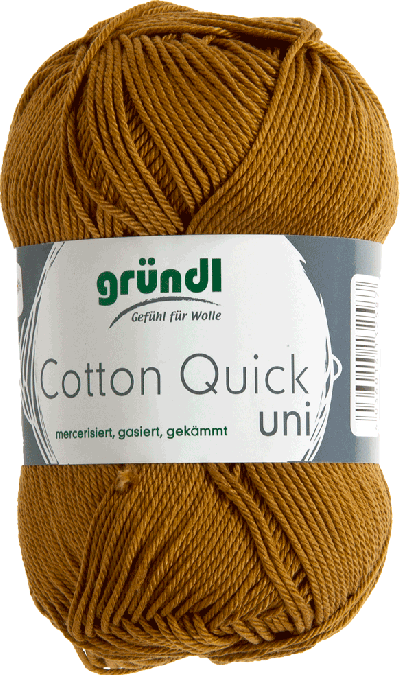 Cotton Quick Uni 123 Caramel 50gr