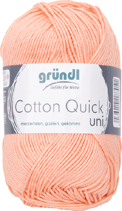 Cotton Quick Uni 134 Abrikoos 50gr