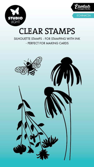 Clear stamp Echinacea essentials nr612