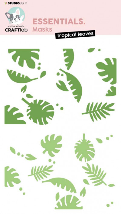 Creative Craftlab Stencil Layering Tropical Leaves