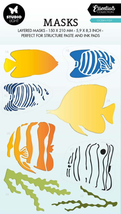 Studio Light Mask Ocean Fish Essentials
