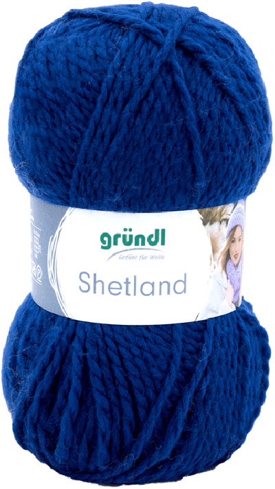 Grundl Shetland 12 blauw 100gr