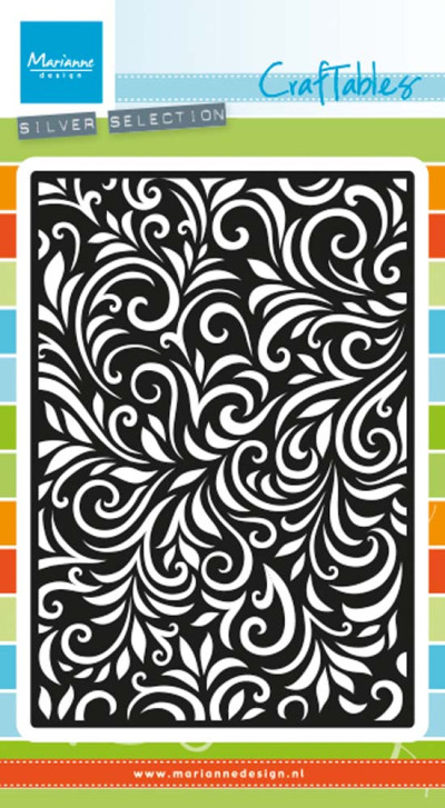 Marianne Design Background Swirls A6