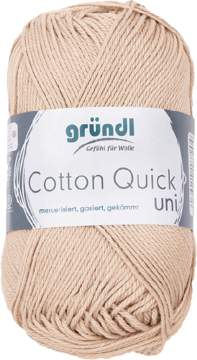 Cotton Quick Uni 139 Beige 50gr