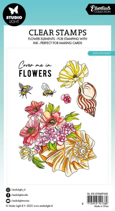 Studio Light Clear Stamp Shell Bouquet