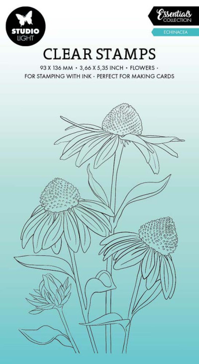 Studio Light clear stamp Echinacea