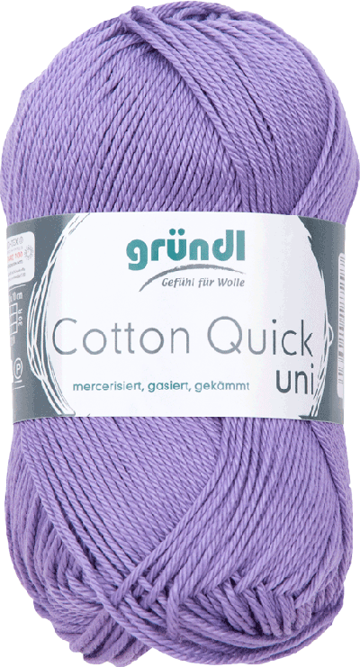 Cotton Quick Uni 142 Lavendel 50gr