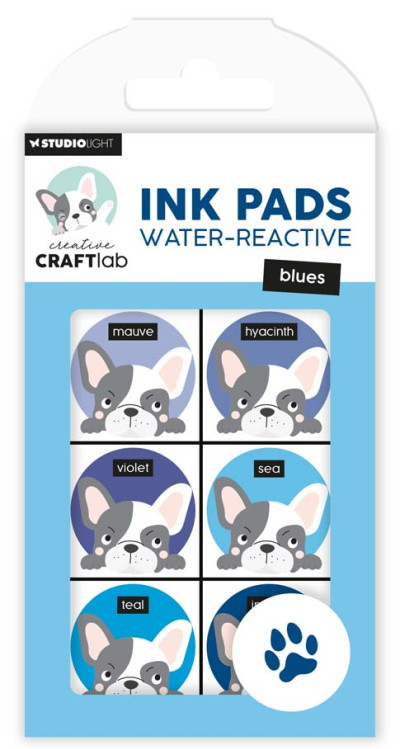Creative Craftlab ink pads water-reactive ink pads Blues