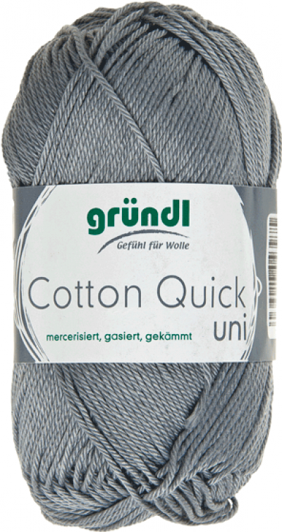 Cotton Quick Uni 70 Zilvergrijs 50 gram