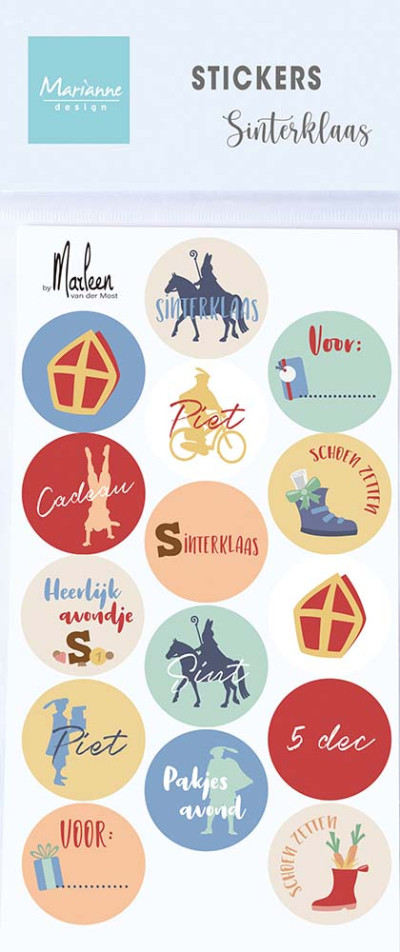 Marianne Design Sinterklaas Stickers