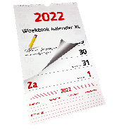 Weekblok Kalender XL 2022