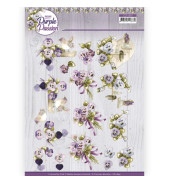 PM Purple Passion Knipvellenset Hydrangea/Violets