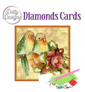 Dotty Design Card 115 Love birds vierkant
