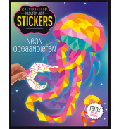 Kleuren met stickers: Oceaan dieren